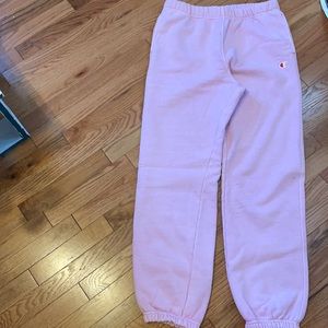 Pink Champion Sweatpants